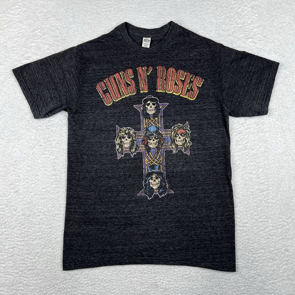 Vintage Guns N Roses Shirt Medium Appetite For Destruction Metal Concert Tee 707